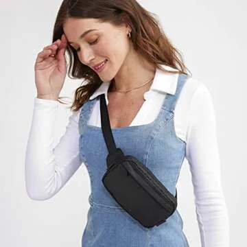 Vera Bradley Ripstop Mini Belt Bag for Hands-Free Travel