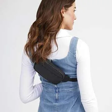 Vera Bradley Ripstop Mini Belt Bag for Hands-Free Travel