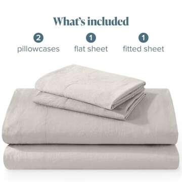 Bare Home King Sheet Set - Luxury Microfiber Bedding