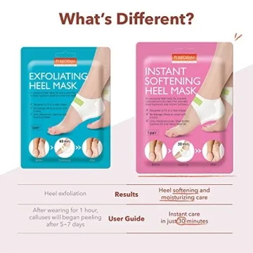 Purederm Instant Softening Heel Mask for Hydration