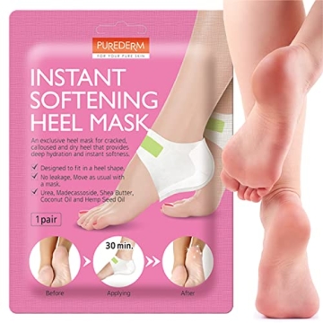 Purederm Instant Softening Heel Mask for Hydration
