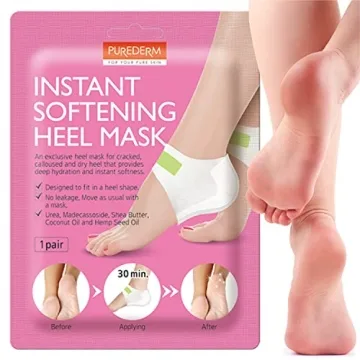 Purederm Instant Softening Heel Mask for Hydration