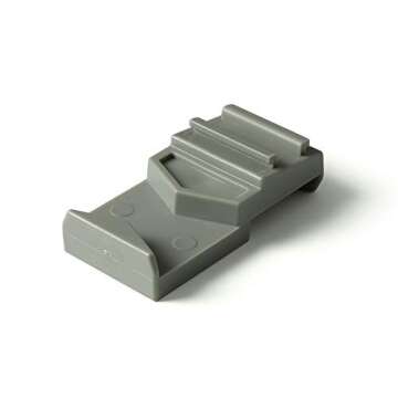 Vispronet Trade Show Lights – 150w Halogen Spot Lights with Bulbs & Adapters for Trade Show Booth Display & Pop Up Booth Podiums, Portable Trade Show Lighting for Vendor Events, (Set of 4) (Black)