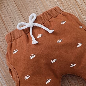 Noubeau Toddler Baby Fall Waffle Knit Outfit for Infants