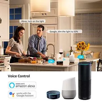 Smart WiFi LED Bulb with RGB and White Color Changing