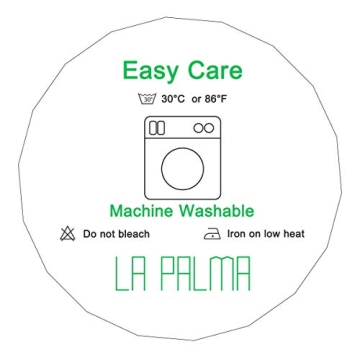 LA PALMA Thermal Blackout Curtains Grommet Drapes Pack of 2