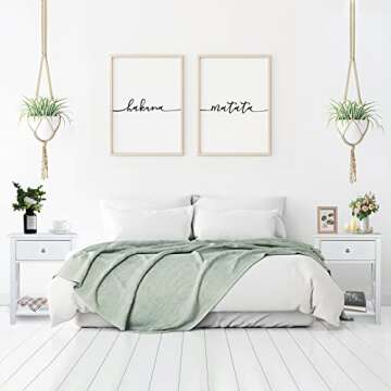 MAGIC UNION X-Design Side End Table Night Stand Storage Shelf with Bin Drawer