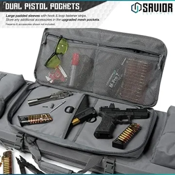 Savior Urban Warfare Tactical Double Carbine Bag for Firearms
