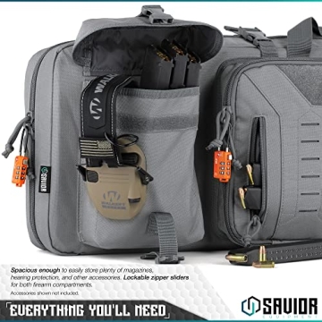 Savior Urban Warfare Tactical Double Carbine Bag for Firearms