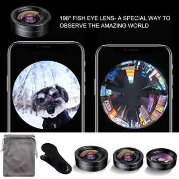 KEYWING 3 in 1 Phone Lens Kit for Stunning Photography