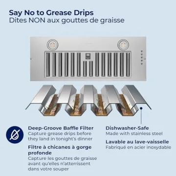 Hauslane R100 30" Built-In Range Hood for Kitchen