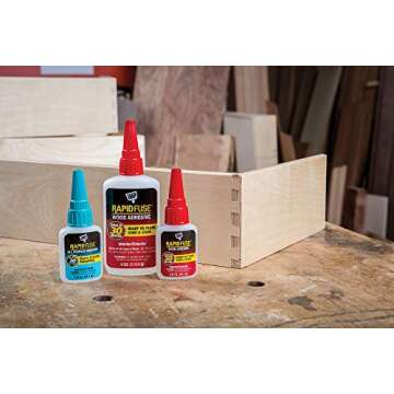DAP Rapid Fuse Adhesive: Fast Curing for All Materials