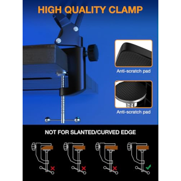 QuadCast Boom Arm for HyperX & Blue Yeti Microphones