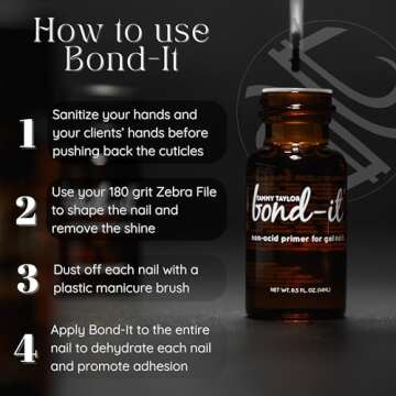 Tammy Taylor Bond It Acrylic Nail Primer for Strong Nails