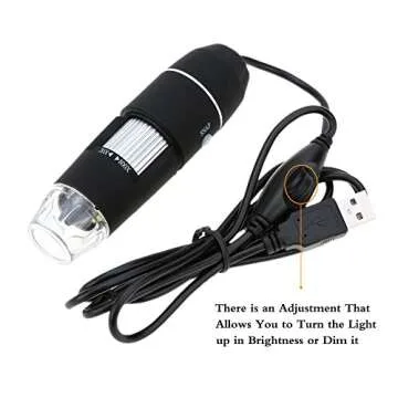Portable USB Digital Microscope 20x-800x Magnification