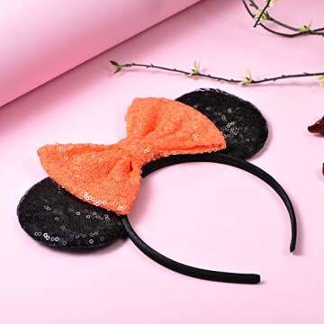 FANYITY Mouse Ears Headband for Disney Adventures