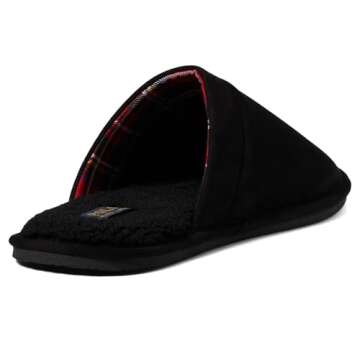 Polo Ralph Lauren Klarence Slipper Black Cream Men 10