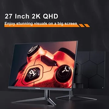 INFIEVO 27 Inch Gaming Monitor with QHD 165Hz Refresh Rate
