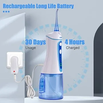 Grinest Water Dental Flosser 7 Modes Portable Waterproof
