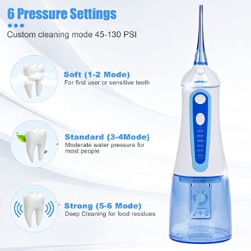 Grinest Water Dental Flosser 7 Modes Portable Waterproof