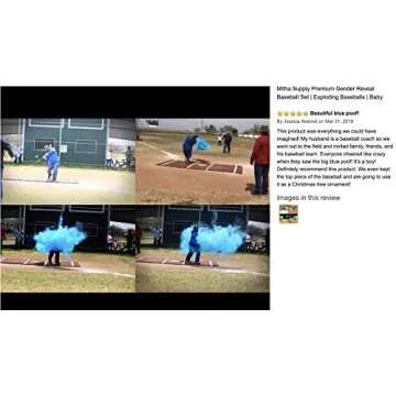 Baseball Gender Reveal Ball | Gender Reveal Baseball Balls Pink and Blue