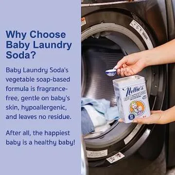 Nellie's Natural Baby Laundry Detergent - 80 Loads