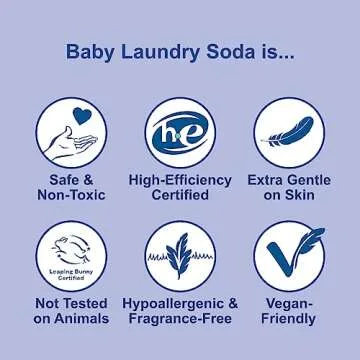 Nellie's Natural Baby Laundry Detergent - 80 Loads
