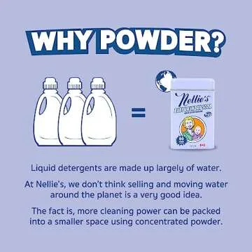 Nellie's Natural Baby Laundry Detergent - 80 Loads