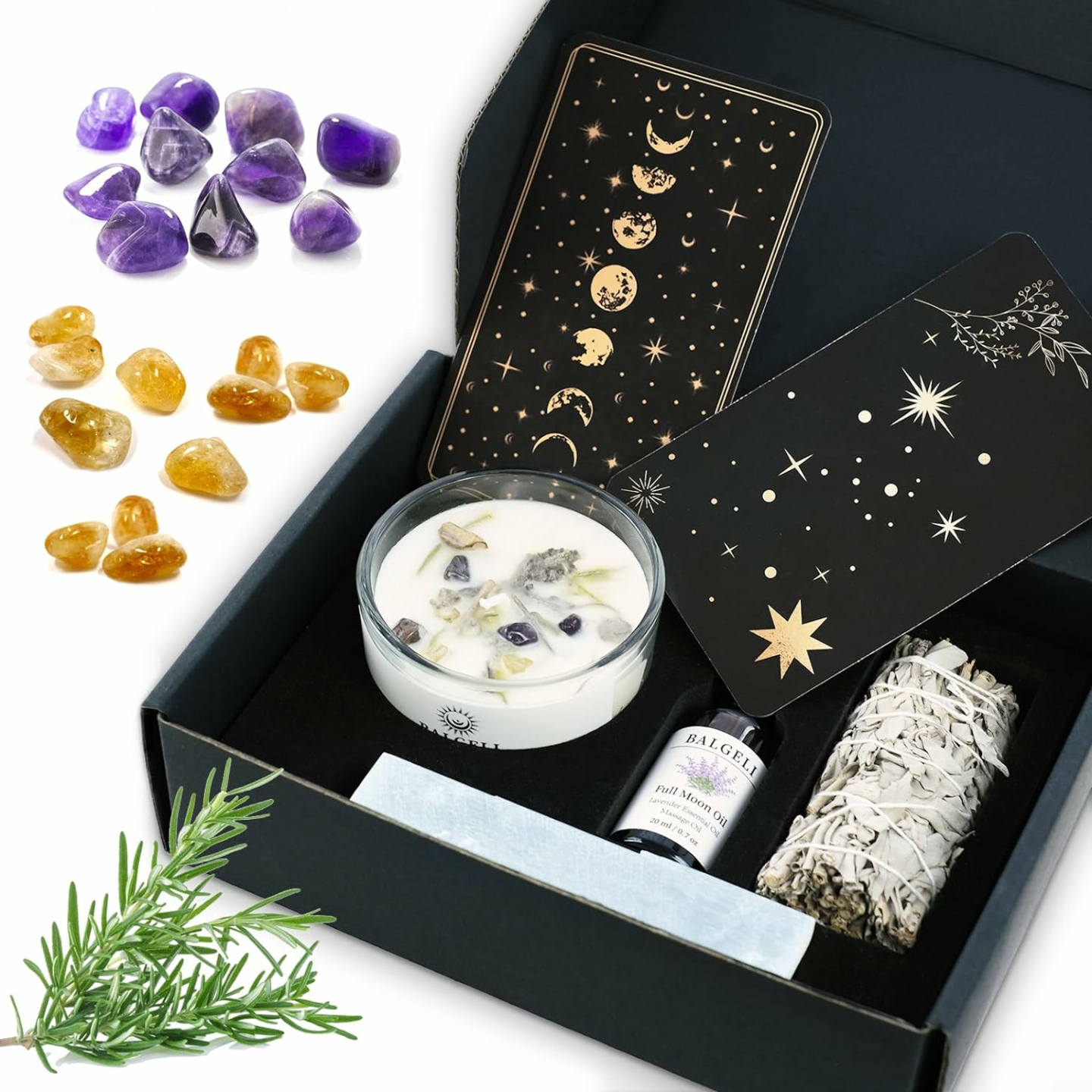 Chakra Meditation Energy Gift Set for Self Care