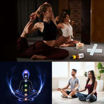 Chakra Meditation Energy Gift Set for Self Care