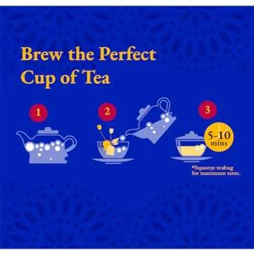 Tadin Damiana Tea, Herbal Tea, Caffeine Free Tea, Best as Hot Tea, Herbal Tea Bags, Decaffeinated Tea, 24 Tea Bags Per Box, Pack of 6