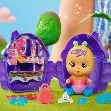 Magical Cry Babies Magic Tears Winged House Doll Set - 2 Pack with Accessories!