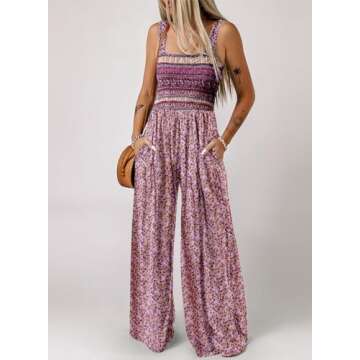 Stylish Dokotoo Women's Wide Leg Jumpsuit - Versatile Summer Essential