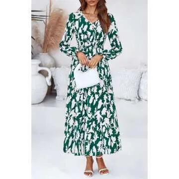 BTFBM Women Casual Floral Maxi Dress 2025 - Elegant Style