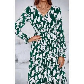 BTFBM Women Casual Floral Maxi Dress 2025 - Elegant Style
