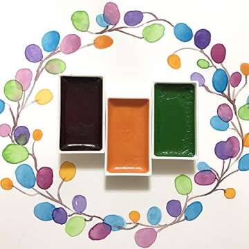 Kuretake MC2036V Gansai Tambi 36 Color Set - Vibrant Watercolors