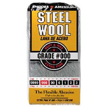 HOMAX PRODUCTS 10121000 Number 000 Steel Wool, 12-Pack