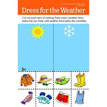 Scissor Skills Activity Book for Preschoolers