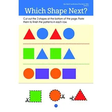 Scissor Skills Activity Book for Preschoolers