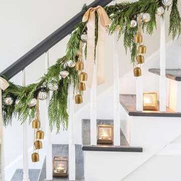 Vuskly Vintage Bells - Gold Metal Decorative Wind Chimes