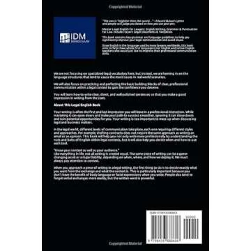 Master Legal English for Lawyers: English Writing, Grammar & Punctuation for Law.: Includes Expert L...