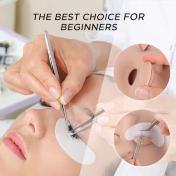 BEYELIAN Lash Mannequin Head for Eyelash Training Practice