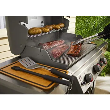 Weber 3-Piece Grilling Tools Set for Precision Cooking