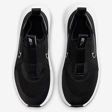Nike Flex Plus Big Kids Casual Running Shoe Cw7415-003 Size 5 Black/White