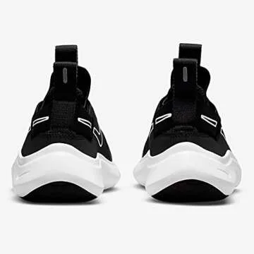 Nike Flex Plus Big Kids Casual Running Shoe Cw7415-003 Size 5 Black/White