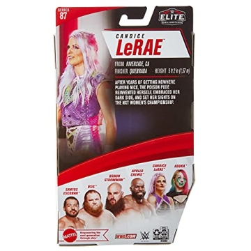 WWE Candice Lerae Elite Action Figure 6-Inch Posable
