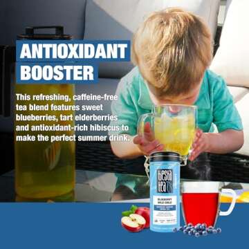 Tiesta Tea Blueberry Wild Child | Herbal Tea Blend | Loose Leaf Tea