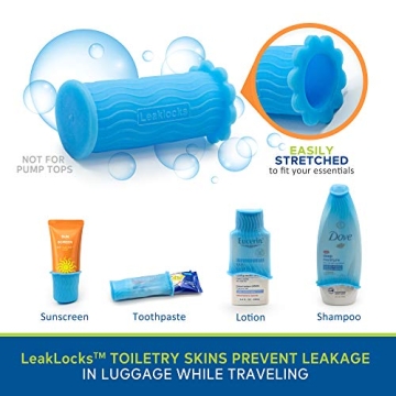 Leak Proof Toiletry Skins for Travel - LeakLocks®