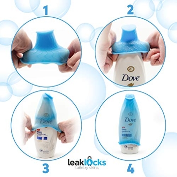Leak Proof Toiletry Skins for Travel - LeakLocks®