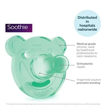 Philips Avent Super Soothie Pacifier for 3+ Months, 2 Pack